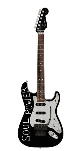 Fender Tom Morello Soul Power Stratocaster Electric Guitar Black