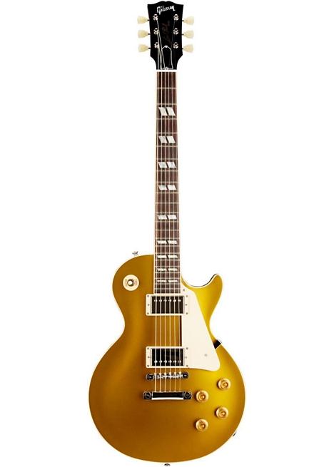 Gibson Custom 2014 CS Les Paul Long Scale Electric Guitar with 59 Profile Neck - Antique Gold