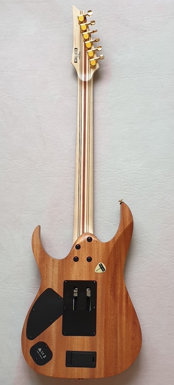 Ibanez Premium RG6PKAG Electric Guitar - Natural Flat