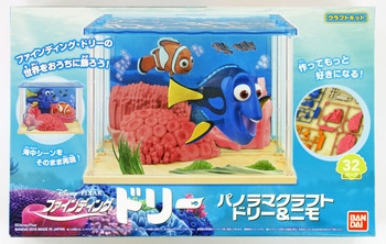 Finding Dory Panorama Craft Dory & Nemo Non Scale Plastic Model Kit (แท้)