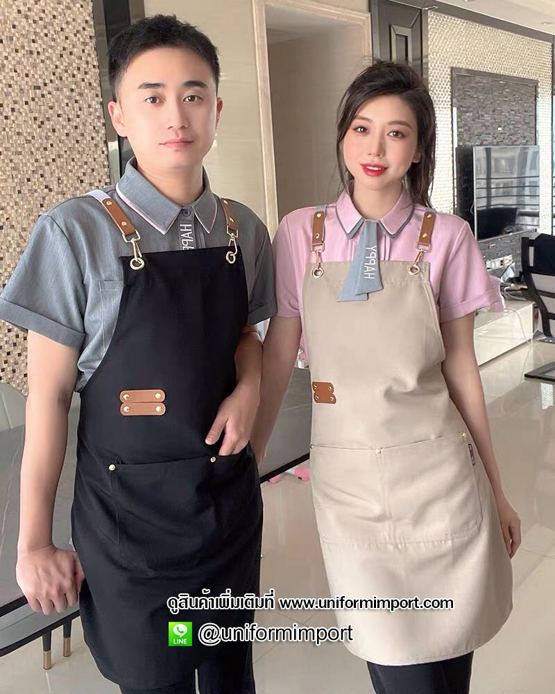 เสื้อพนักงานคาเฟ่