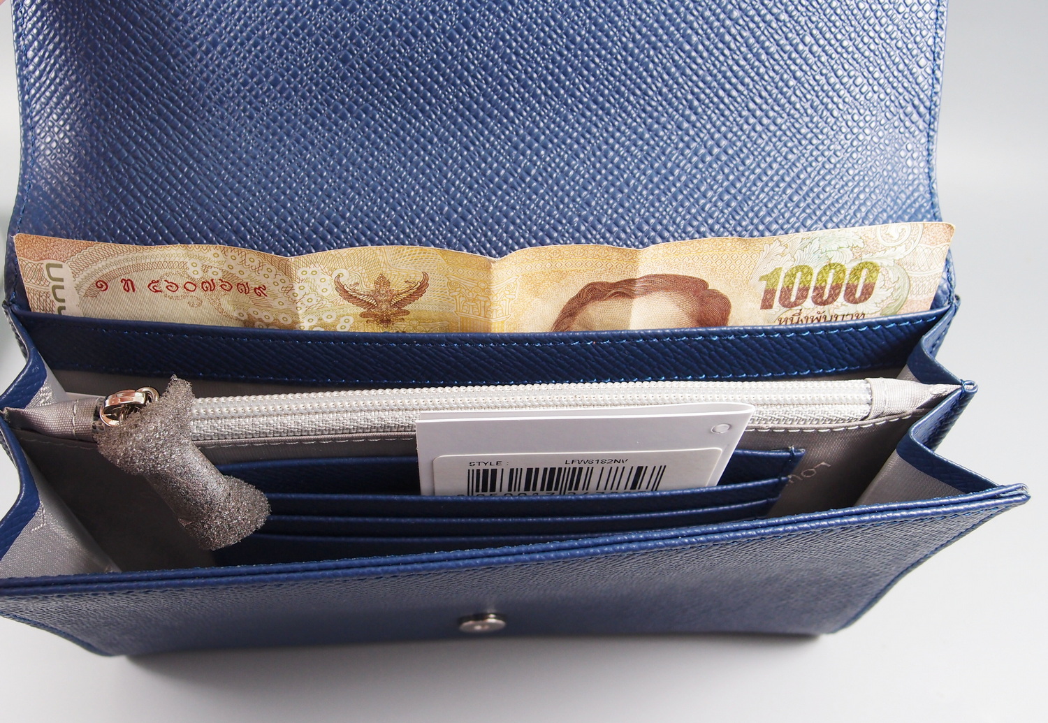 กระเป๋าสตางค์ LOUIS FONTAINE กรม ใหม่ แท้