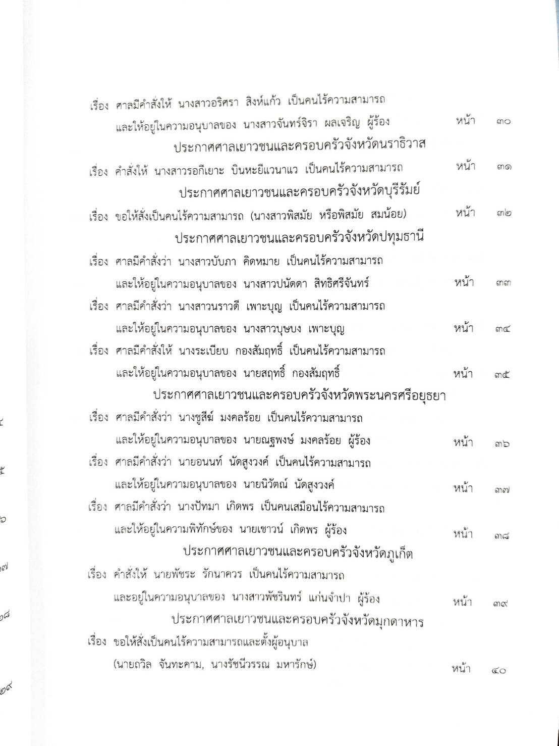 กฎหมายออกใหม่ ตอนที่ 10/2568 ประกาศกรมสรรพสามิต ประกาศศาลเยาวชนและครอบครัวจังหวัด... และสมาคม มูลนิธิ
