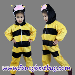 ชุดผึ้ง BEE ชุดแฟนซีสัตว์เด็กหรือชุดมาสคอต สำหรับการแสดง ใช้ได้ทั้งเด็กชายหญิง มี ขนาด M, L, XL, XXL