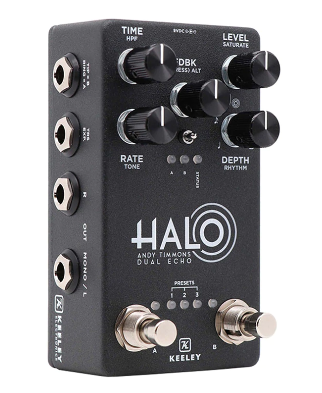 Keeley Electronics Halo Andy Timmons Signature Dual Echo Pedal