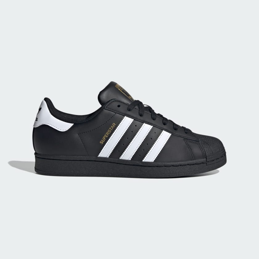 adidas SuperstarCore Black Cloud White Gold