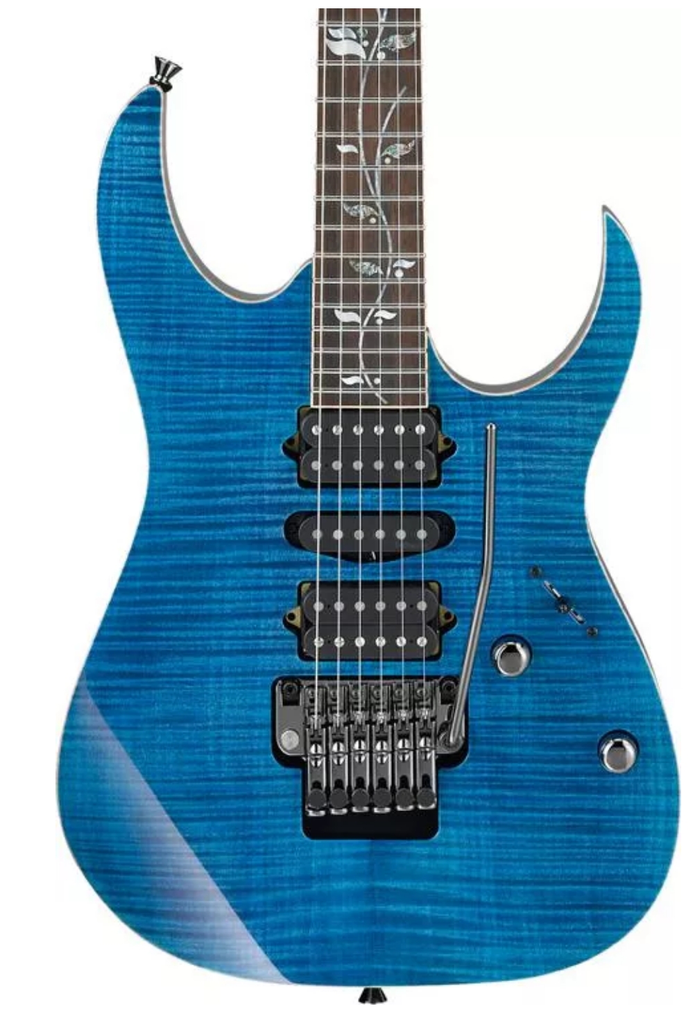 Ibanez J Custom RG8570Z Electric Guitar - Royal Blue Sapphire - Sweetwater Exclusive