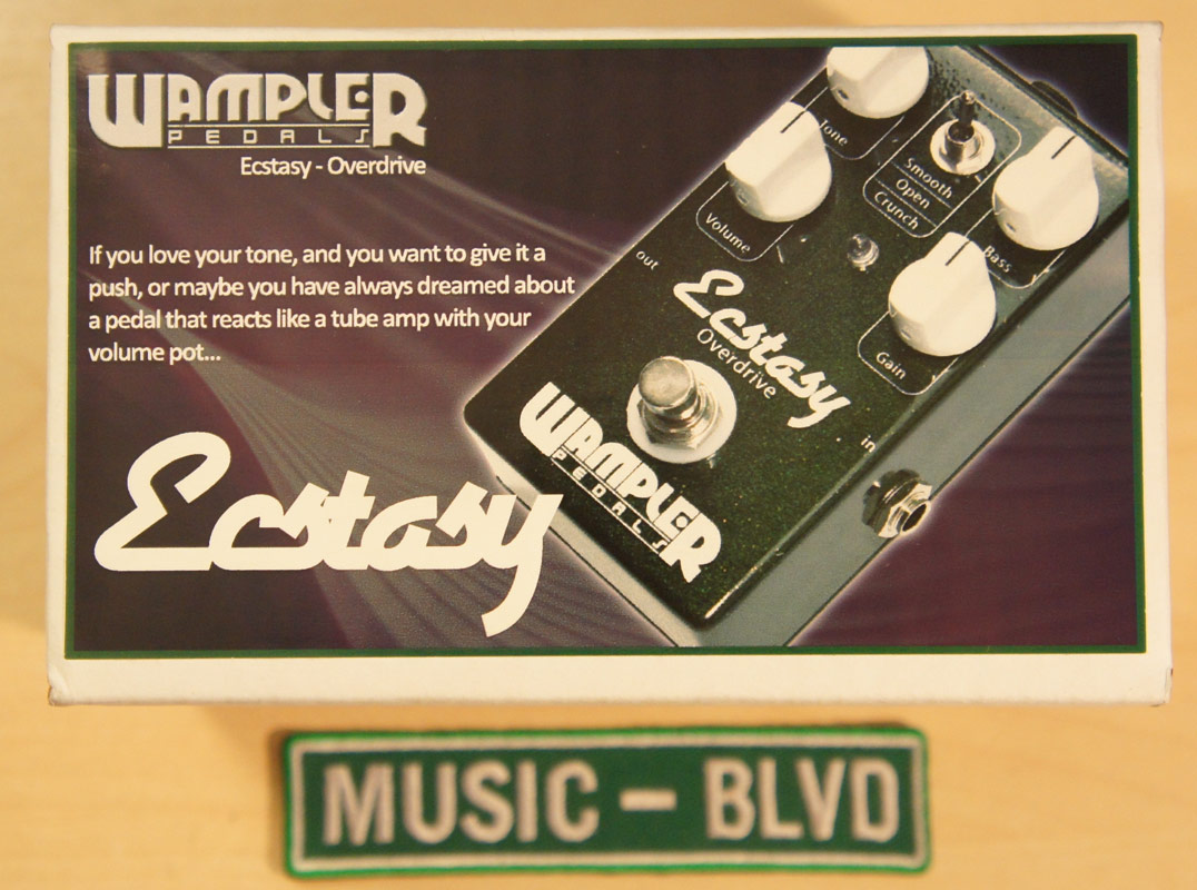Wampler Ecstasy/Euphoria Overdrive Effects Pedal