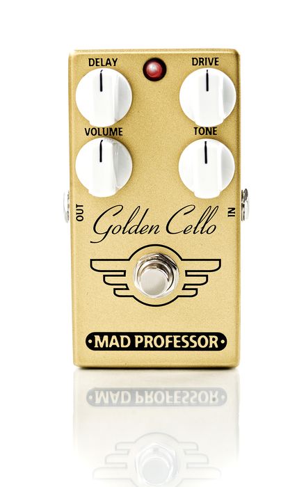 Mad Professor Golden Cello Combined Delay and Overdrive Guitar Effects Pedal