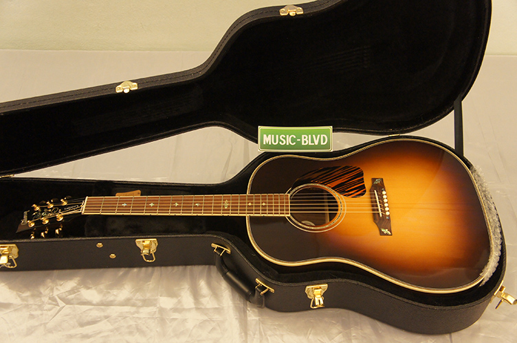 Gibson J-45 Custom Acoustic-Electric Guitar Vintage Sunburst