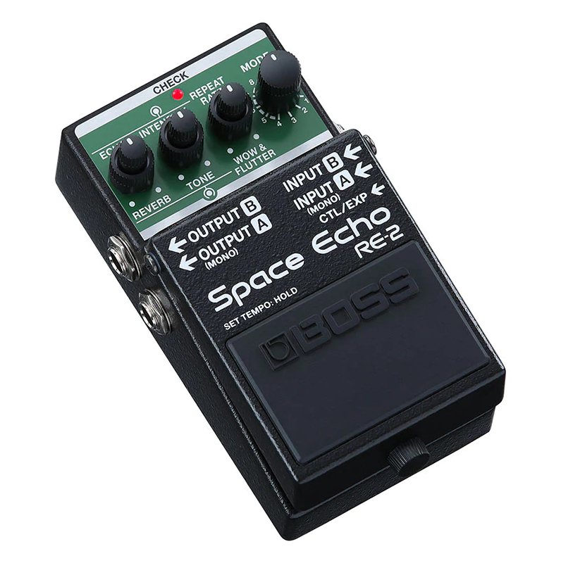 Boss RE-2 Space Echo Delay and Reverb Effects Pedal