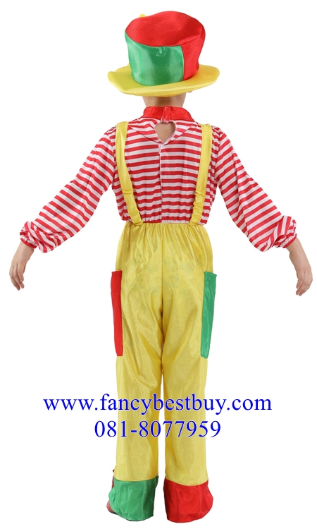ชุดแฟนซีตัวตลก ชุดโบโซ่ BOSO Costume มีขนาด L