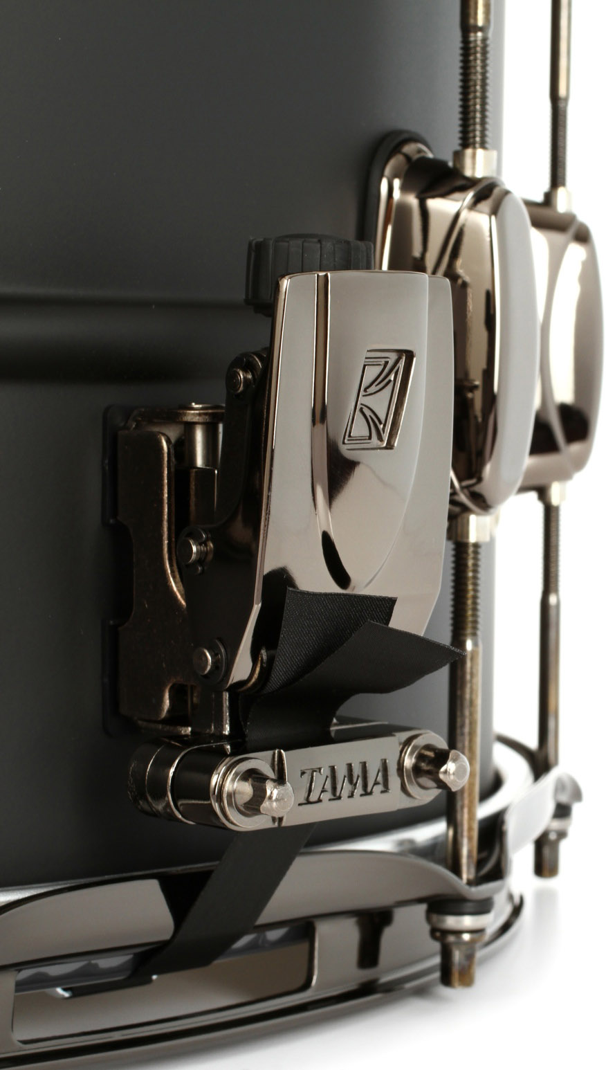 Tama S.L.P. Big Black Steel Snare Drum 14x8 Inch