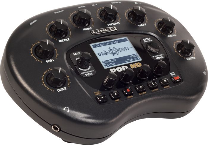 Line 6 POD HD Desktop Guitar Multi-Effects Processor