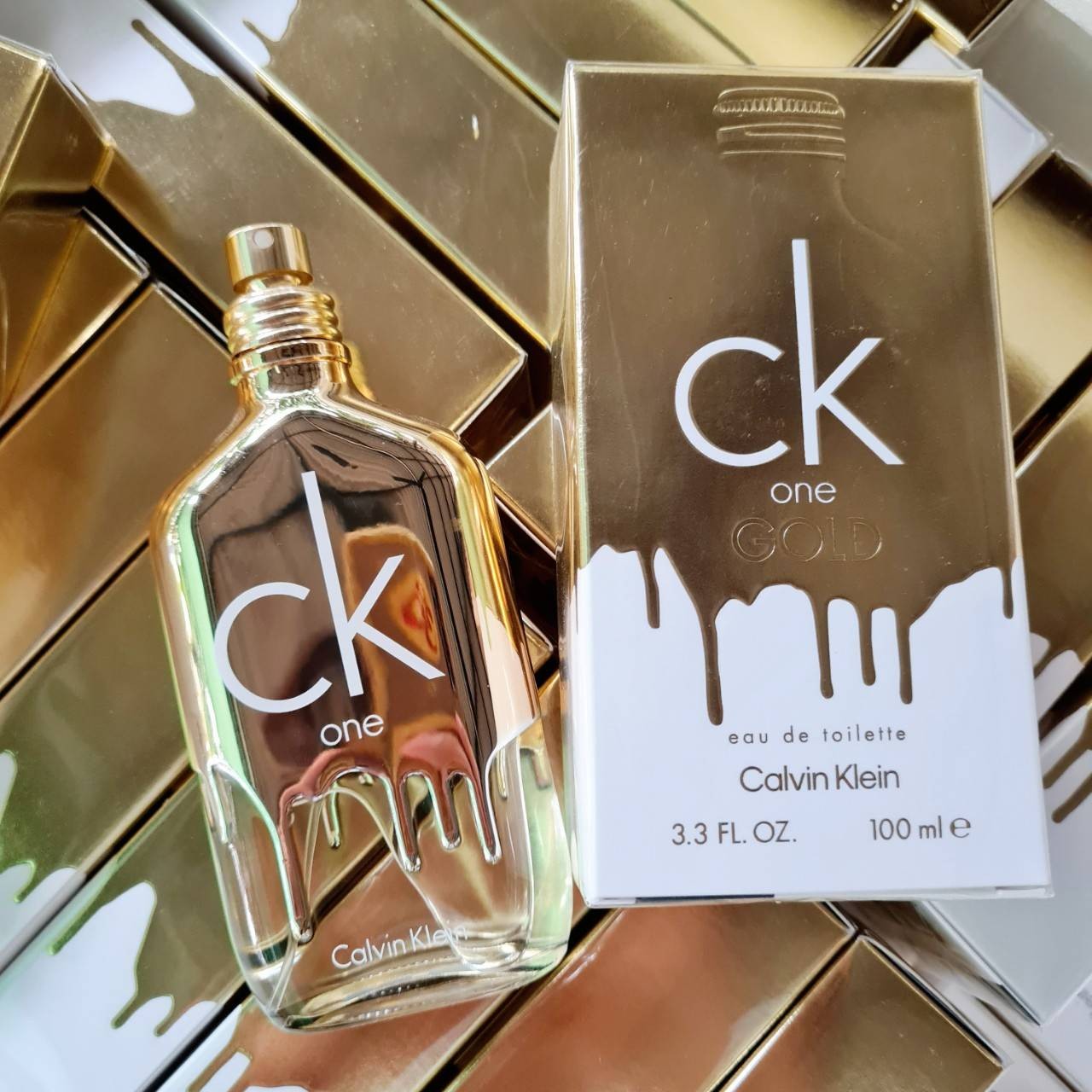 น้ำหอมแท้แบ่งขาย Calvin Klein CK One Gold Limited Edition(unisex) 💕Travel Size แบบทดลอง