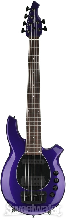 Ernie Ball Music Man Bongo 6 6- Firemist Purple