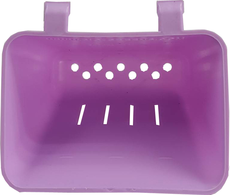 กระถางต้นไม้สวนแนวตั้ง ขนาดเล็ก สีม่วง