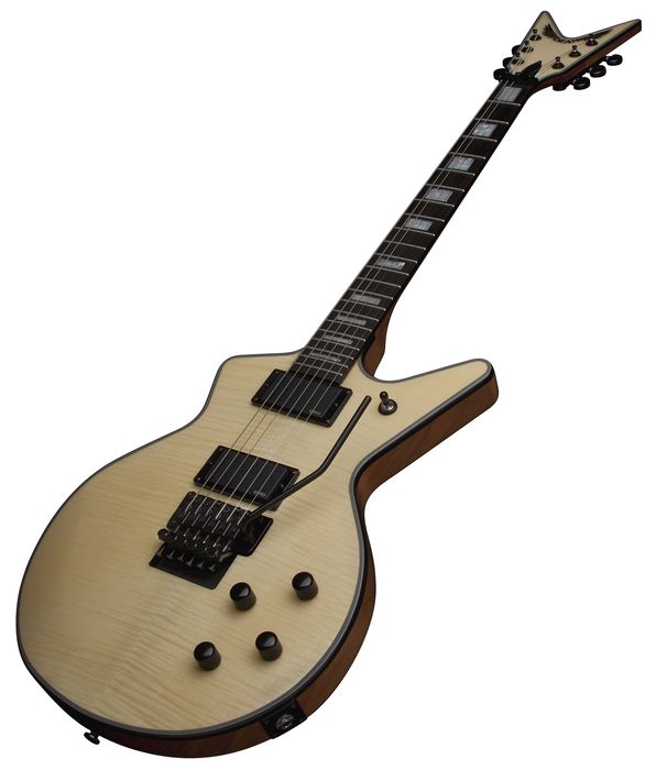 Dean Custom Run Cadillac Floyd Electric Guitar Gloss Natural