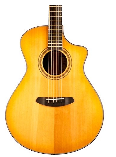 Breedlove Organic Collection Artista Concert Cutaway CE Acoustic-Electric Guitar Natural Shadow Burst