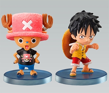 Luffy & Chopper : Super ONE PIECE Styling -WANTED Lot JP (แท้)