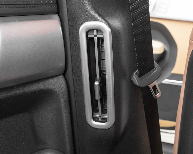 ครอบช่องแอร์เสา B Hyundai SANTA FE Hybrid ฮุนได ซานตา เฟ่