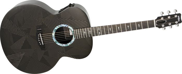 Rainsong Black Ice Series BIJM1000N2 Graphite Acoustic-Electric Guitar