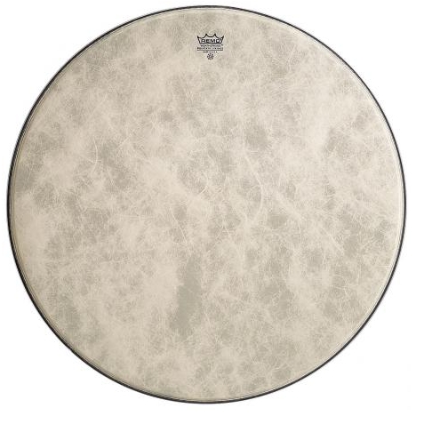 remo fa-1540-00 fiber skyn concert bass drum 40
