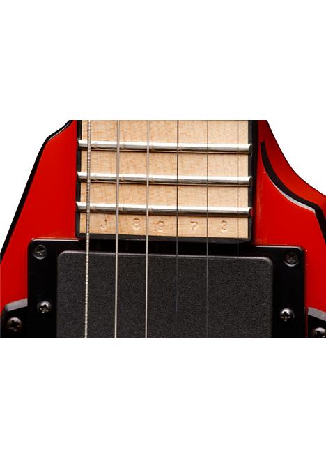 Jackson Custom Shop Round Horn V Electric Electric - Ferrari Red