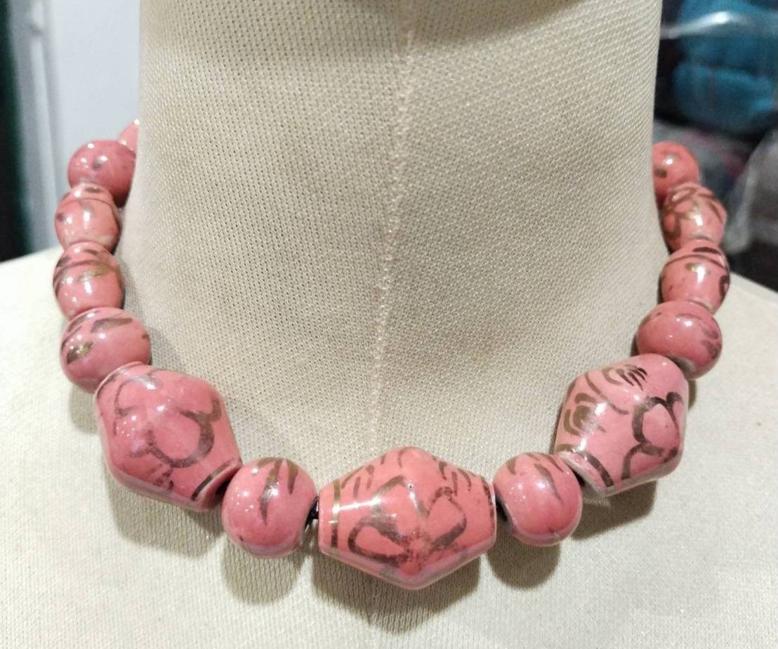 สร้อยคอแฟชั่น เนื้องาน เซรามิก