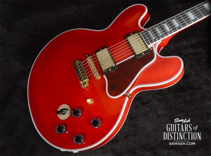 Gibson 2016 B.B. King Lucille Limited Cherry Semi-Hollow Body Electric Guitar