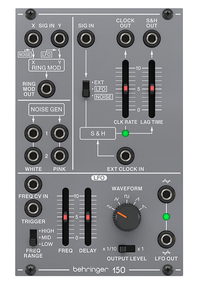 Behringer 150 Ring MOD/NOISE/S&H/LFO Eurorack Module