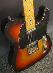 RAM NEO-T Relic Electric Guitar in 3 Tone Sunburst