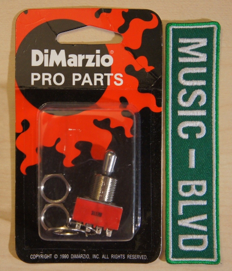 DiMarzio Three Position On/On/On 4PDT Pickup Selector Switch