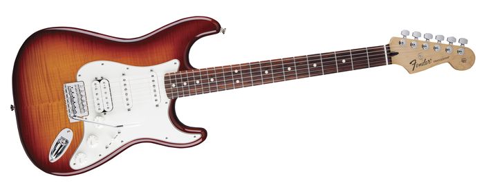 Fender Standard Stratocaster HSS Plus Top, Rosewood Fingerboard