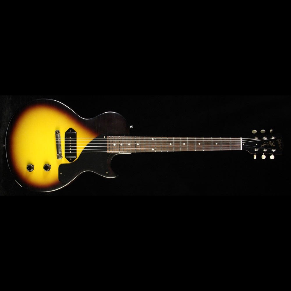 Gibson Custom Shop Music Zoo Exclusive Roasted 1957 Les Paul Junior Lightly Aged Electric Guitar - Vintage Sunburst