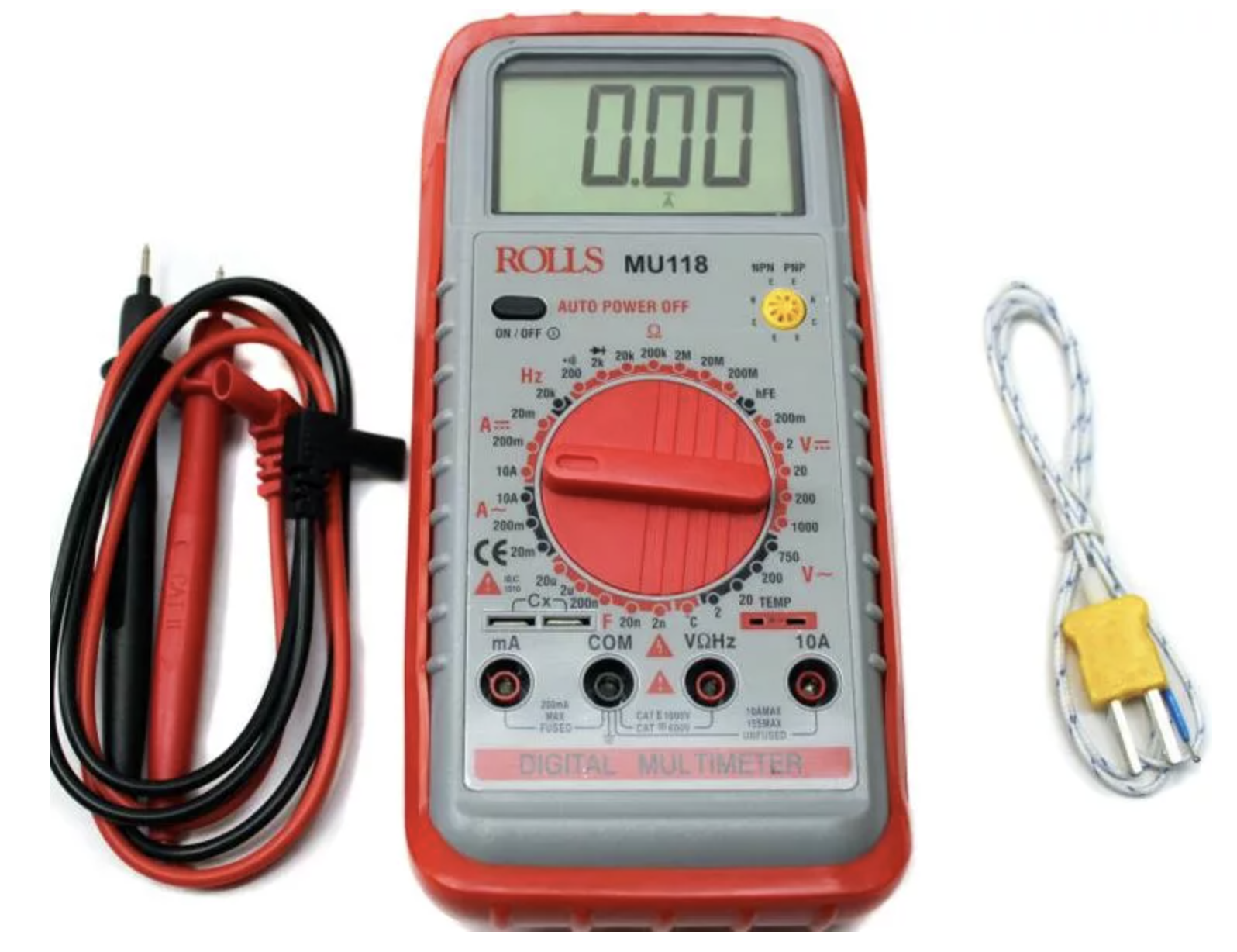 Rolls MU118 Digital Multimeter