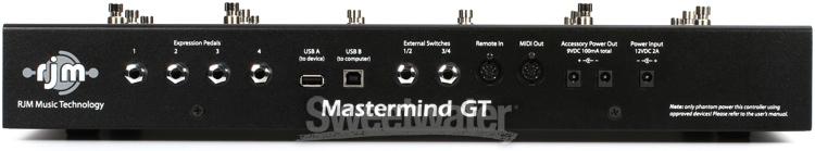 RJM Music Mastermind GT/16 - 16 Button MIDI Controller Pedal