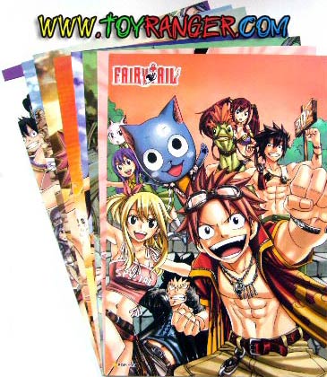 โปสเตอร์แฟรี่เทลล์ Fairy Tail 2 (8ใบไม่ซ้ำ)
