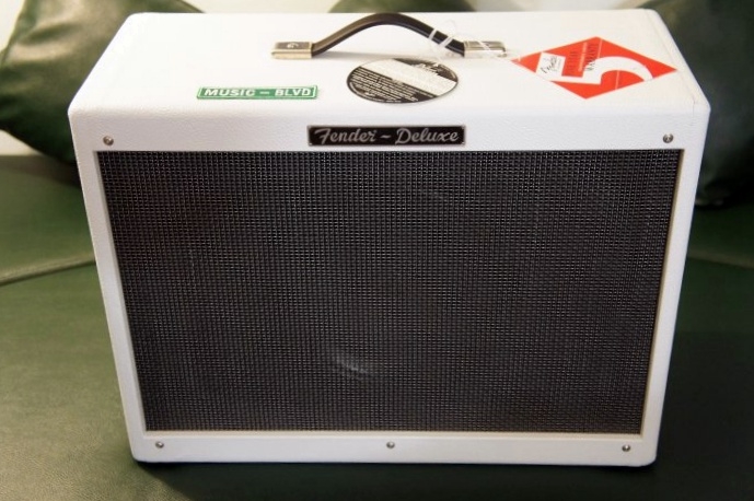 Fender Hot Rod Deluxe 112 Enclosure, Blonde/Oxblood