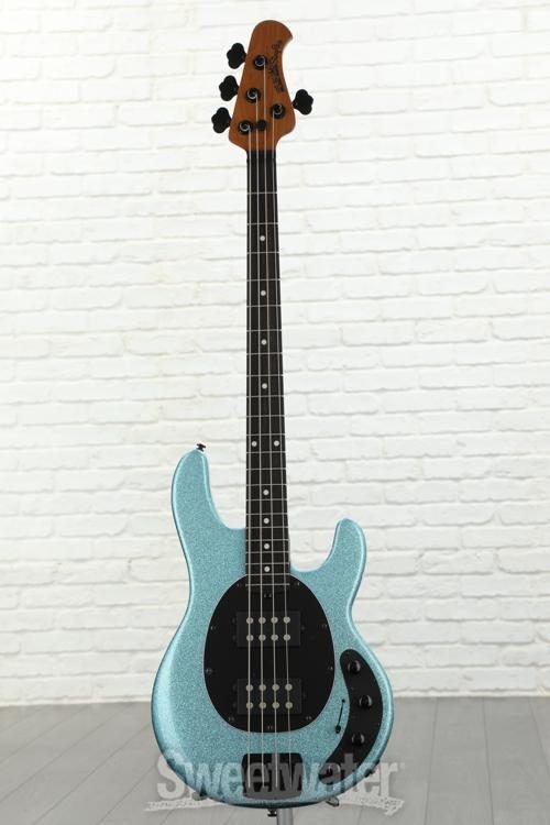 Ernie Ball Music Man StingRay Special 4HH - Aqua Sparkle with Ebony Fingerboard