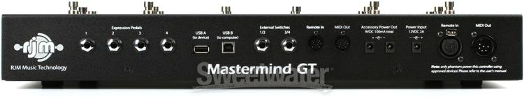 RJM Music Mastermind GT/22 - 22-button Midi Controller Pedal