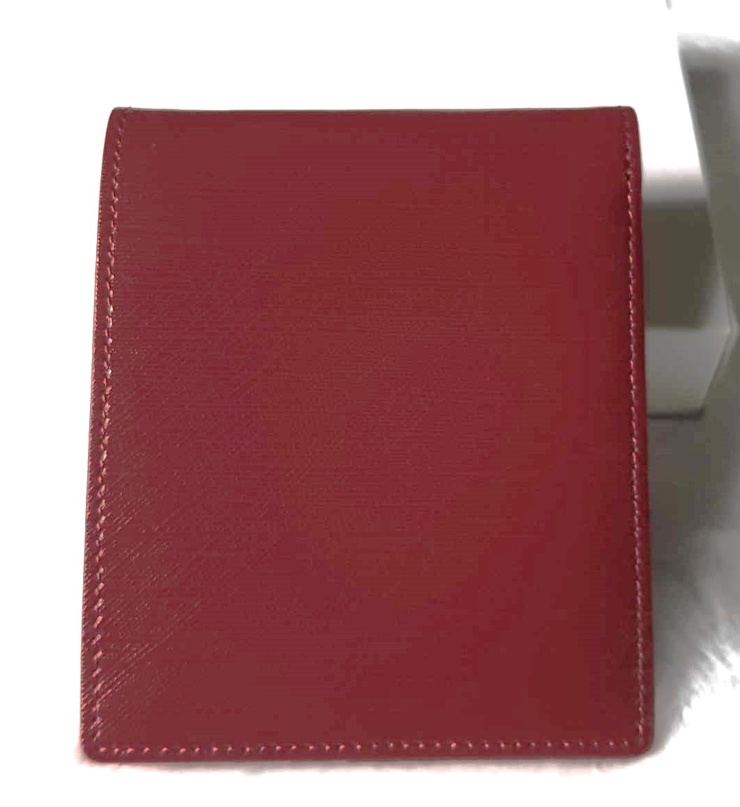 กระเป๋าสตางค์ Guy Laroche แดงเลือดหมู ใหม่ แท้