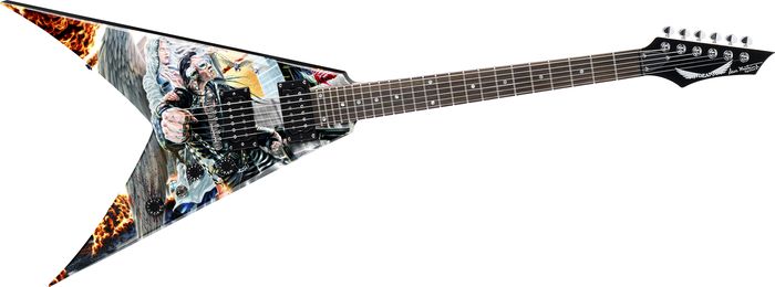 Dean Dave Mustaine VMNTX United Abomination Electric Guitar Graphic