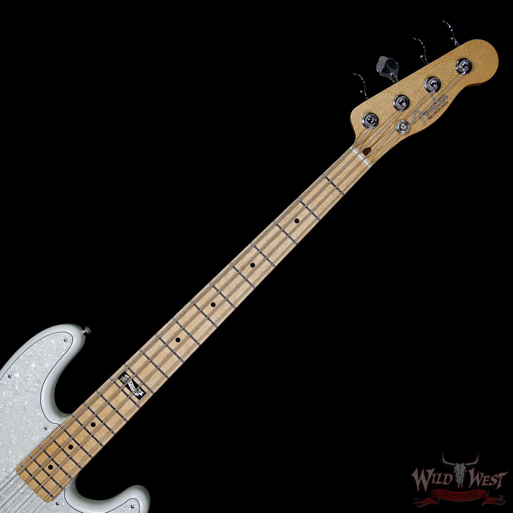 Fender Custom Shop Masterbuilt Jason Smith 30th Anniversary P-Bass NOS Pearl White