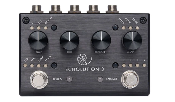 Pigtronix Echolution-3 Stereo Multi-tap Delay