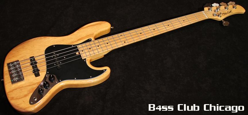 Mike Lull V5 Natural 5 String Jazz Bass