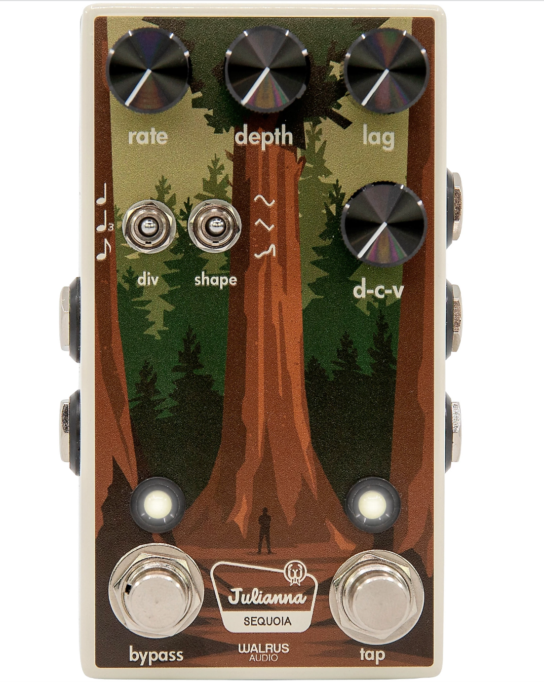 Walrus Audio Julianna Deluxe Chorus/Vibrato National Park Effects Pedal Cream