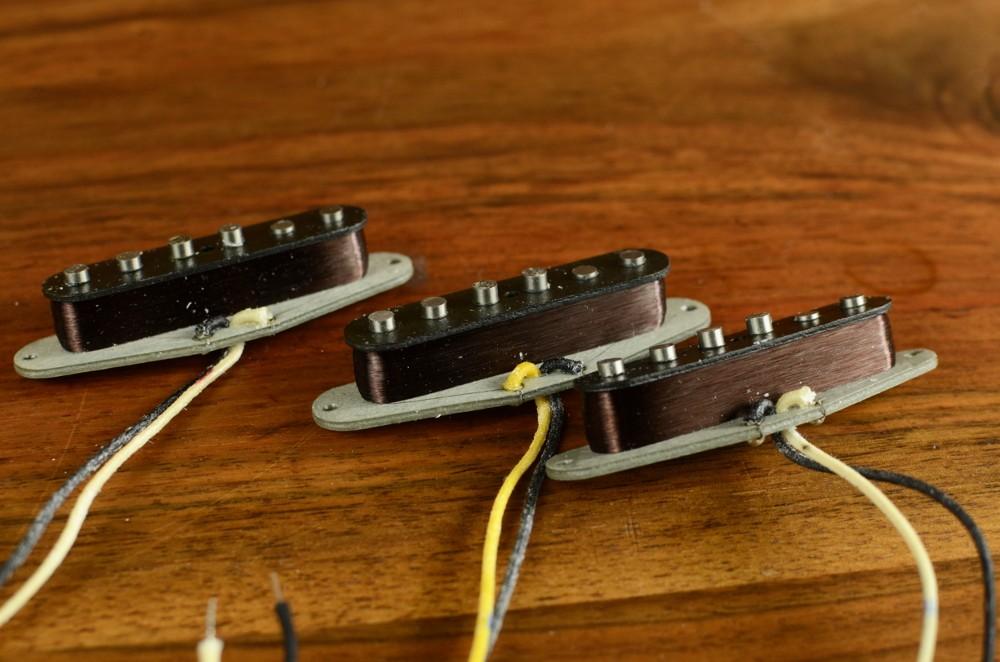 Fender Custom Shop Lineage Black Stratocaster Pickups Set