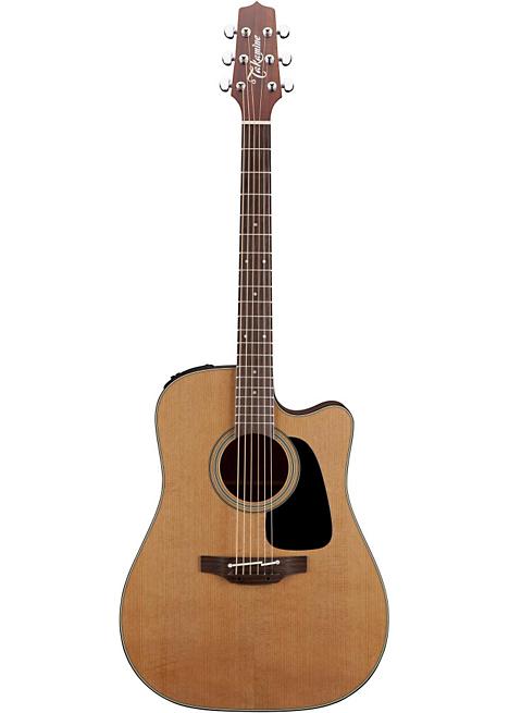Takamine Pro Series 1 Dreadnought Cutaway Acoustic Electric Guitar - Natural