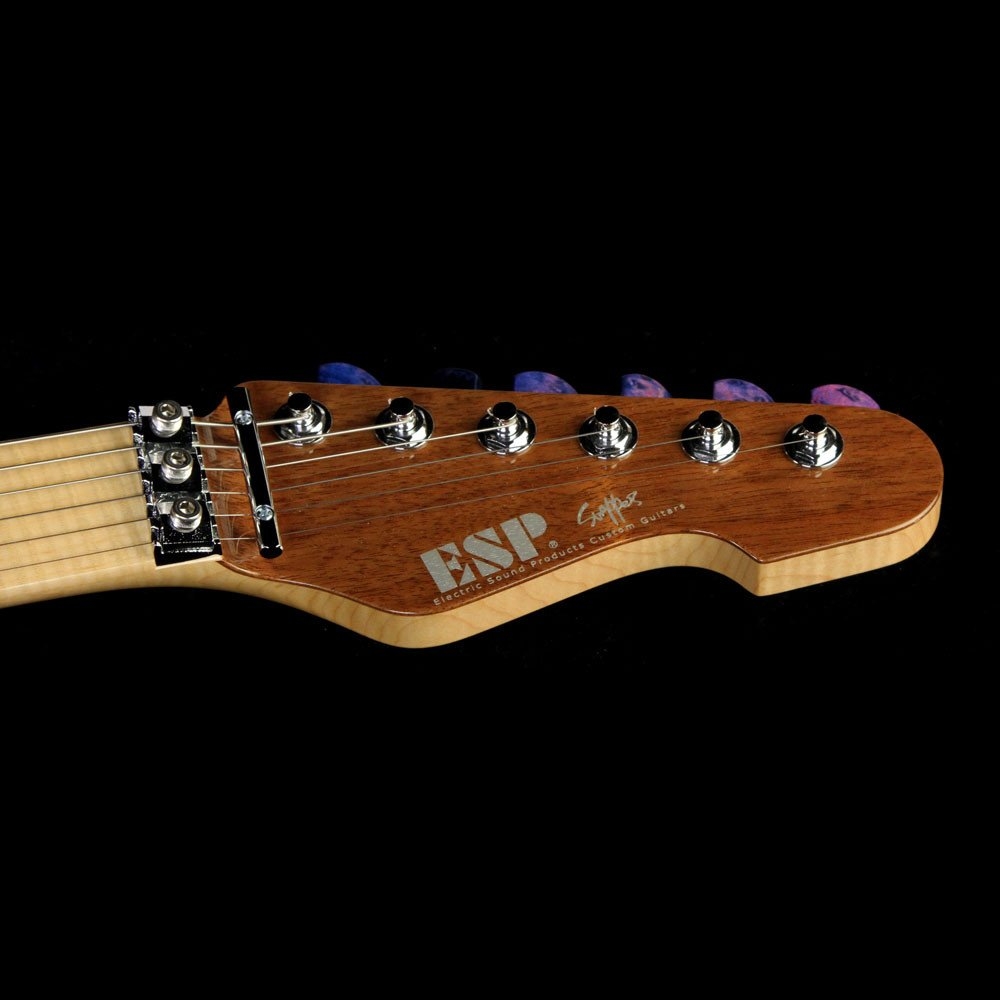 ESP Custom Shop 2017 NAMM Display Snapper-FR Electric Guitar See-Through Pink Purple